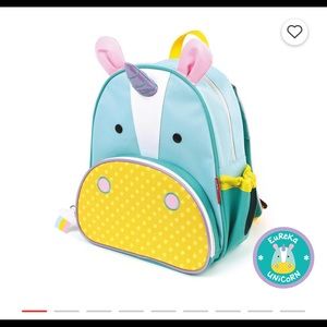 Unicorn smaller backpack for children ages 2-4